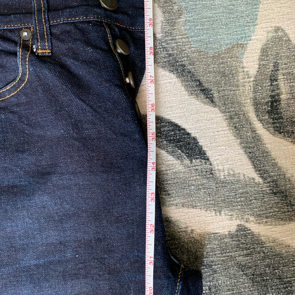 FH. Jean Co. hand made selvage indigo high end jeans 32W 32L but actually 30W - Picture 15 of 16